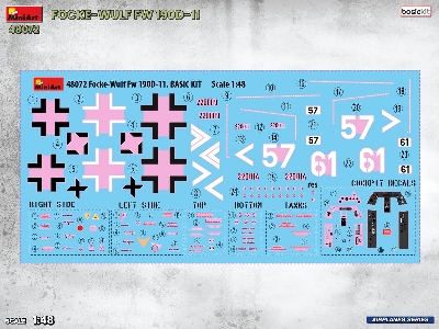 Focke Wulf Fw-190 D-11 (Basic Kit) - image 3