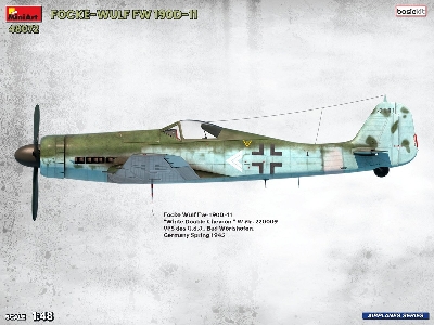 Focke Wulf Fw-190 D-11 (Basic Kit) - image 4