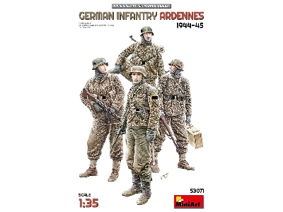 German Infantry - Ardennes 1944-1945 (4 Figures) - image 1