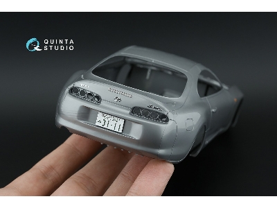 Toyota Supra A80 Jdm-spec - 3d-printed & Coloured Interior With Metal Sticker Parts (For Tamiya Kits) - image 12