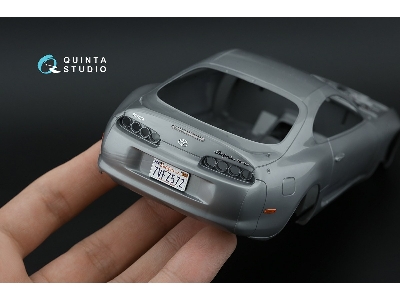 Toyota Supra A80 Export-spec - 3d-printed & Coloured Interior With Metal Sticker Parts (For Tamiya Kits) - image 12