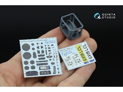 Toyota Gr Supra - 3d-printed & Coloured Interior With 3d-printed Resin Parts (For Tamiya Kits) - image 3