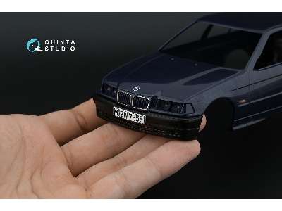 Bmw 318i/320i E36 Sedan - 3d-printed & Coloured Interior With Metal Sticker Parts (For Hasegawa Kits) - image 10