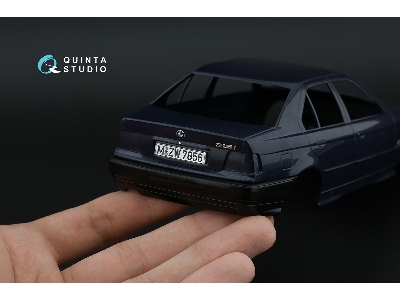 Bmw 318i/320i E36 Sedan - 3d-printed & Coloured Interior With Metal Sticker Parts (For Hasegawa Kits) - image 11