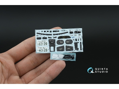 Nissan Silvia S13 K-s - 3d-printed & Coloured Interior With Metal Sticker Parts (For Tamiya Kits) - image 2