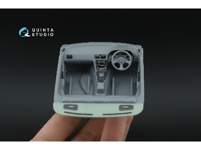 Nissan Silvia S13 K-s - 3d-printed & Coloured Interior With Metal Sticker Parts (For Tamiya Kits) - image 9