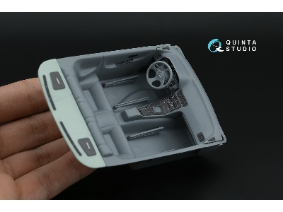 Nissan Silvia S13 Lhd Version - 3d-printed & Coloured Interior With Metal Sticker Parts (For Tamiya Kits) - image 8