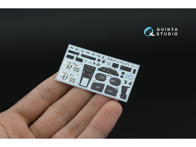 Nissan Silvia S13 - 3d-printed & Coloured Interior With Metal Sticker Parts (For Aoshima Kits) - image 3