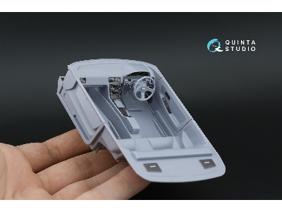 Nissan Silvia S13 - 3d-printed & Coloured Interior With Metal Sticker Parts (For Aoshima Kits) - image 7