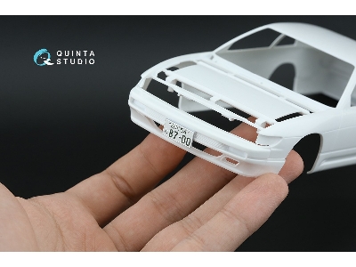 Nissan Silvia S13 - 3d-printed & Coloured Interior With Metal Sticker Parts (For Aoshima Kits) - image 9