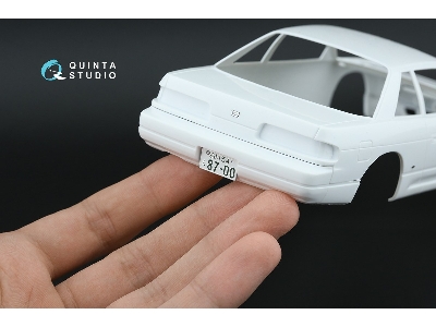 Nissan Silvia S13 - 3d-printed & Coloured Interior With Metal Sticker Parts (For Aoshima Kits) - image 10