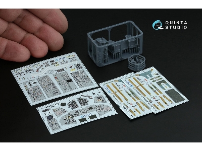 Panavia Tornado Gr.1 - 3d-printed & Coloured Interior With 3d-printed Parts (For Italeri Kits) - image 2