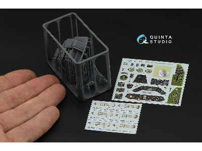 Douglas Tbd-1 Devastator - 3d-printed & Coloured Interior With 3d-printed Parts (For Trumpeter Kits) - image 2
