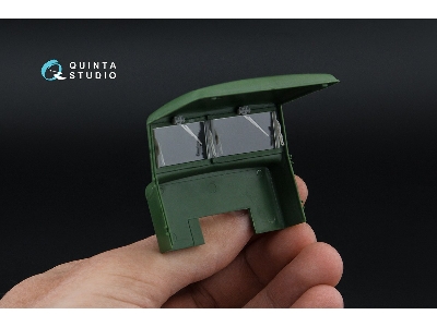 Kraz-255b - 3d-printed & Coloured Interior With 3d-printed Parts (For Roden Kits) - image 7