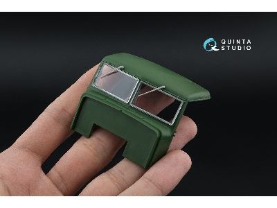 Kraz-255b - 3d-printed & Coloured Interior With 3d-printed Parts (For Roden Kits) - image 8