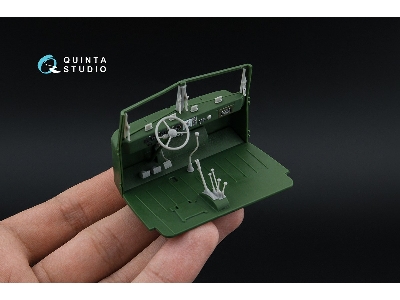 Kraz-255b - 3d-printed & Coloured Interior With 3d-printed Parts (For Roden Kits) - image 10