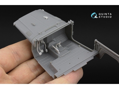 Toyota Fj43 Land Cruiser Series - 3d-printed & Coloured Interior With 3d-printed Parts (For Ak Interactive Kits) - image 13
