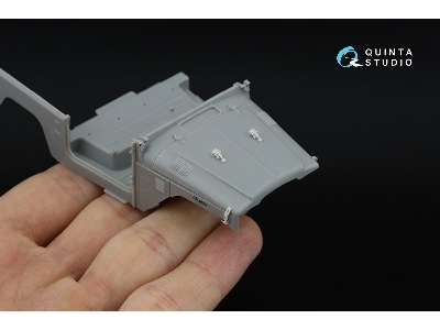 Toyota Fj43 Land Cruiser Series - 3d-printed & Coloured Interior With 3d-printed Parts (For Ak Interactive Kits) - image 14