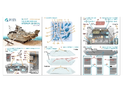 Gmc Dukw-353 - 3d-printed & Coloured Interior With 3d-printed Parts (For I Love Kit Kits) - image 6