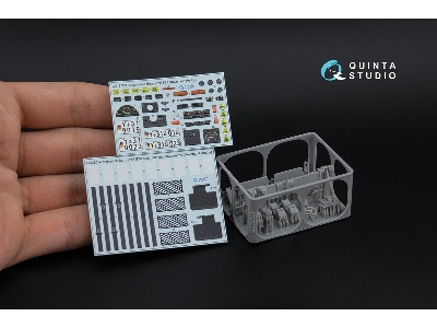 Mercedes-benz Wolf Ssa - 3d-printed & Coloured Interior With 3d-printed Resin Parts (For Neverland Hobby Kits) - image 2