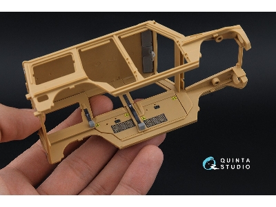 Mercedes-benz Wolf Ssa - 3d-printed & Coloured Interior With 3d-printed Resin Parts (For Neverland Hobby Kits) - image 6