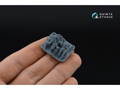 Jgsdf Light Truck Mitsubishi Type 73 Shin - 3d-printed & Coloured Interior With 3d-printed Parts (For Trumpeter Kits) - image 6