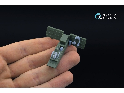 Jgsdf Light Truck Mitsubishi Type 73 Shin - 3d-printed & Coloured Interior With 3d-printed Parts (For Trumpeter Kits) - image 9