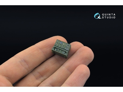 Jgsdf Light Truck Mitsubishi Type 73 Shin - 3d-printed & Coloured Interior With 3d-printed Parts (For Trumpeter Kits) - image 10
