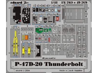 P-47D-20 1/48 - Hasegawa - image 2