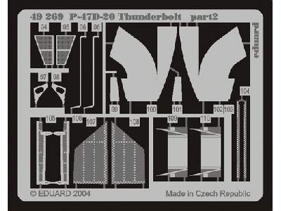 P-47D-20 1/48 - Hasegawa - image 4