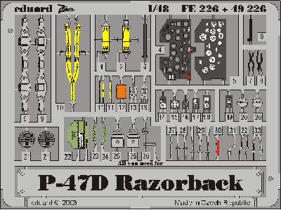 P-47D-20 1/48 - Tamiya - image 2