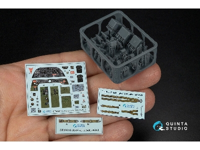 Vultee Mk.Ii Vengeance - 3d-printed & Coloured Interior With 3d-printed Parts (For Dora Wings Kits) - image 2
