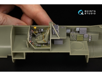 Vultee Mk.Ii Vengeance - 3d-printed & Coloured Interior With 3d-printed Parts (For Dora Wings Kits) - image 6