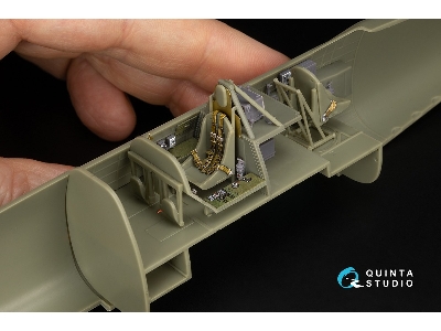 Vultee Mk.Ii Vengeance - 3d-printed & Coloured Interior With 3d-printed Parts (For Dora Wings Kits) - image 8