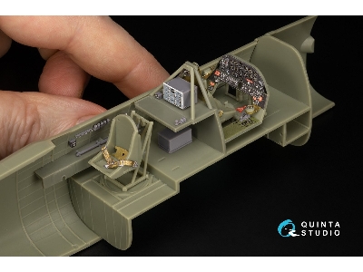 Vultee Mk.Ii Vengeance - 3d-printed & Coloured Interior With 3d-printed Parts (For Dora Wings Kits) - image 9