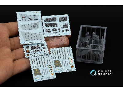 F-4 J Phantom Ii - 3d-printed & Coloured Interior On Decal Paper With 3d-printed Resin Part (For Academy Kits) - image 17