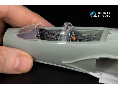 F-4 S Phantom Ii - 3d-printed & Coloured Interior On Decal Paper With 3d-printed Resin Part (For Academy Kits) - image 4