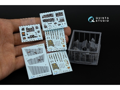 F-4 S Phantom Ii - 3d-printed & Coloured Interior On Decal Paper With 3d-printed Resin Part (For Academy Kits) - image 17