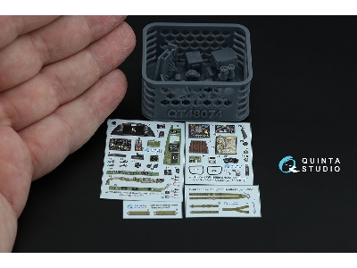 Bristol Beaufighter Tf.Mk.X - 3d-printed & Coloured Interior On Decal Paper With 3d-printed Resin Part (For Tamiya Kits) - image
