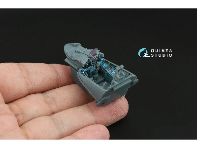 Sukhoi Su-30 Sm - 3d-printed & Coloured Interior With 3d-printed Resin Parts (For Zvezda Kits) - image 6