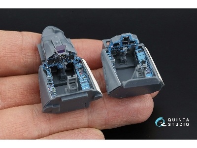 Sukhoi Su-30 Sm - 3d-printed & Coloured Interior With 3d-printed Resin Parts (For Zvezda Kits) - image 9