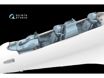 Sukhoi Su-30 Sm - 3d-printed & Coloured Interior With 3d-printed Resin Parts (For Zvezda Kits) - image 14