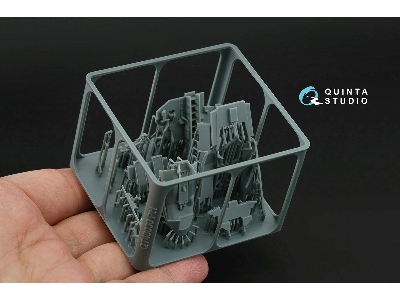 Sukhoi Su-30 Sm - 3d-printed & Coloured Interior With 3d-printed Resin Parts (For Zvezda Kits) - image 17