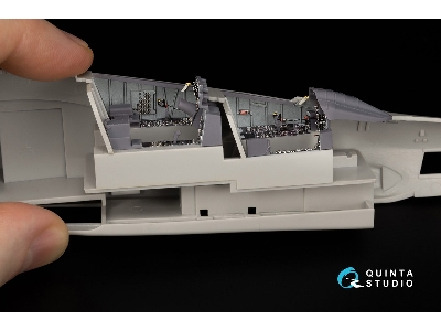 Mcdonnell Douglas Rf-4 C Phantom Ii (Late Without Dmas) - 3d-printed & Coloured Interior With 3d-printed Parts (For Hasegawa Kit