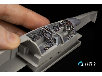 Mcdonnell Douglas Rf-4 C Phantom Ii (Late Without Dmas) - 3d-printed & Coloured Interior With 3d-printed Parts (For Hasegawa Kit