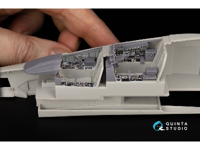 Mcdonnell Douglas Rf-4 C Phantom Ii (Late Without Dmas) - 3d-printed & Coloured Interior With 3d-printed Parts (For Hasegawa Kit