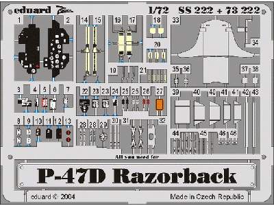 P-47D-20 1/72 - Tamiya - image 2