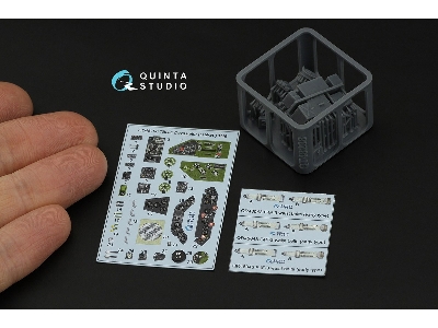 Douglas Tbd-1 Devastator - 3d-printed & Coloured Interior With 3d-printed Resin Parts (For Gwh Kits) - image 2