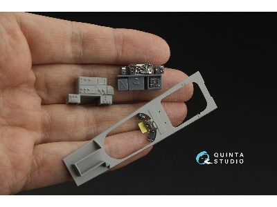 Douglas Tbd-1 Devastator - 3d-printed & Coloured Interior With 3d-printed Resin Parts (For Gwh Kits) - image 8