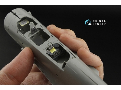 Douglas Tbd-1 Devastator - 3d-printed & Coloured Interior With 3d-printed Resin Parts (For Gwh Kits) - image 10